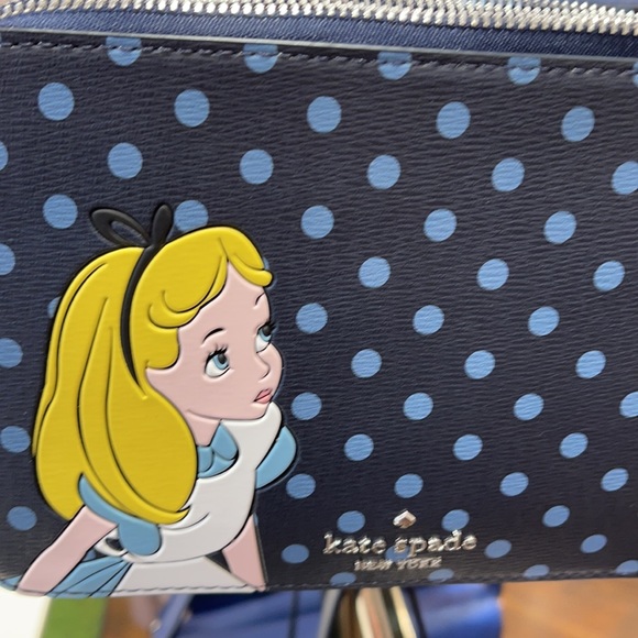 Kate Spade disney x kate spade new york alice in wonderland crossbody bag - Picture 3 of 16